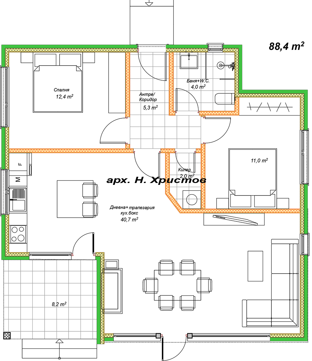 Дом Комфорт 100 8